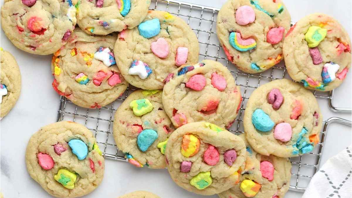 Lucky Charms Cookies.