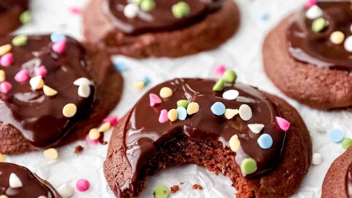 Cosmic Brownie Cookies.