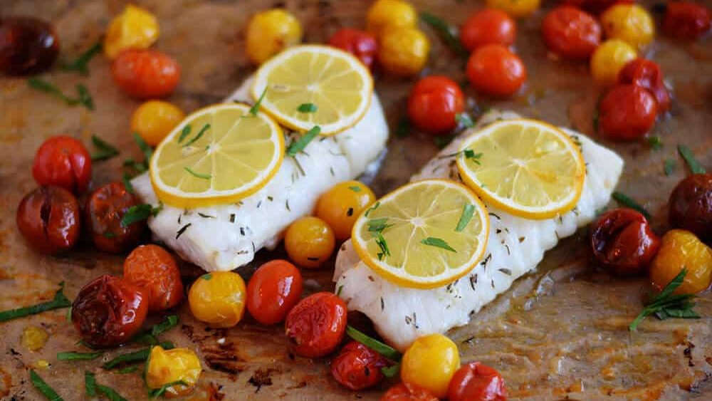 skinny roasted cod