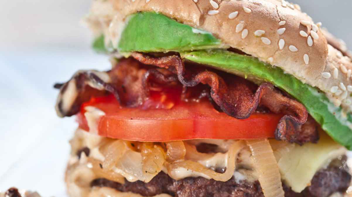 BLT Burger Recipe.