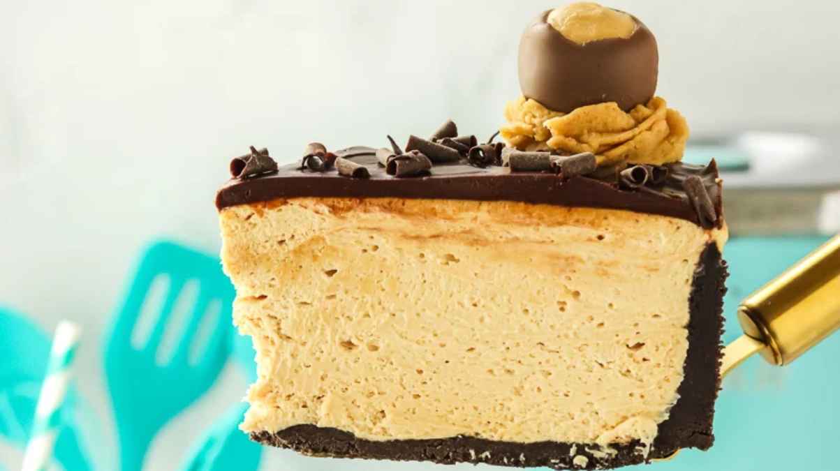 Buckeye Cheesecake (No Bake).