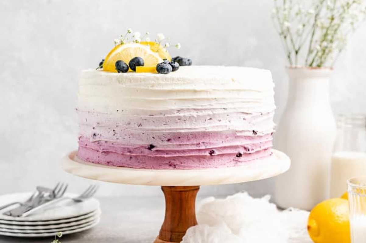 Blueberry Lemon Cake.