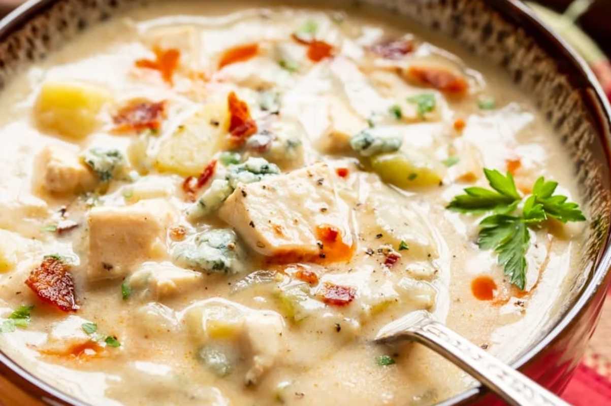 Buffalo Chicken Chowder.