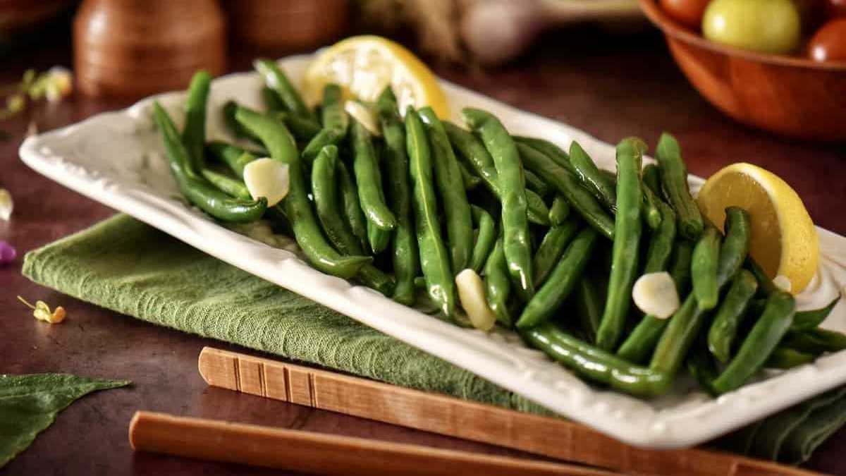 Garlicky Steamed Green Beans: Easy Recipe.