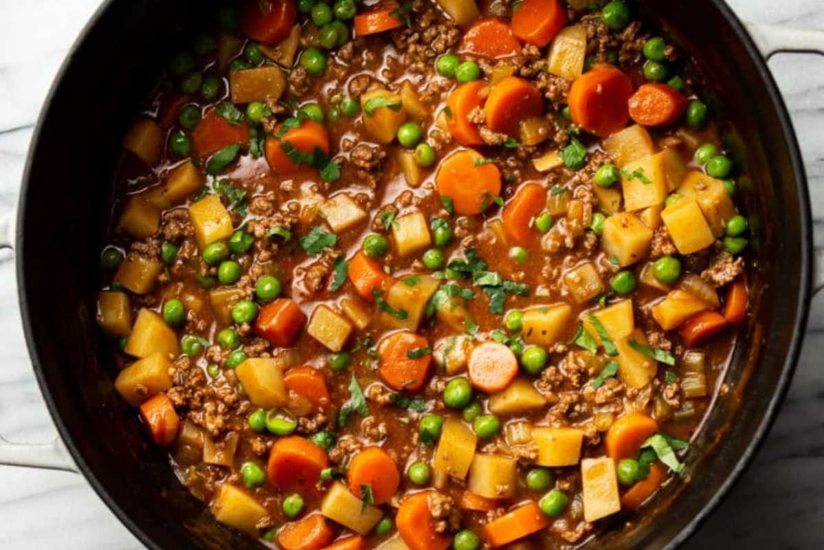 Hamburger Stew.