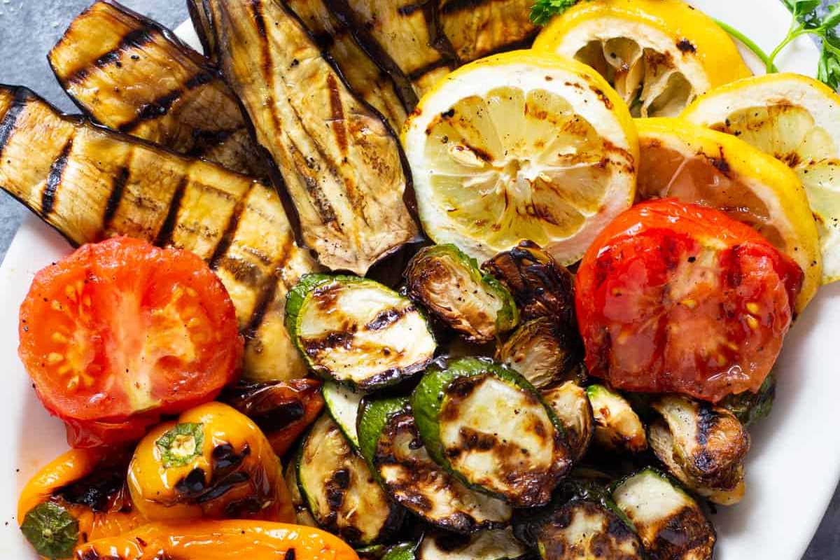 Mediterranean Grilled Vegetables Recipe. 