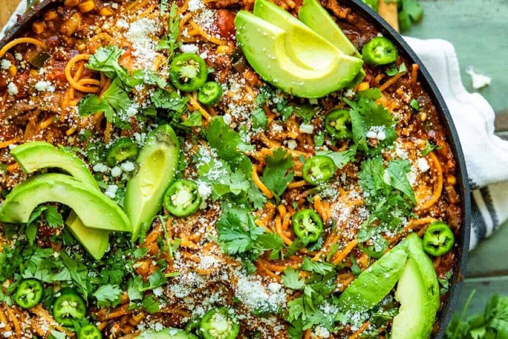 Mexican Spaghetti Casserole