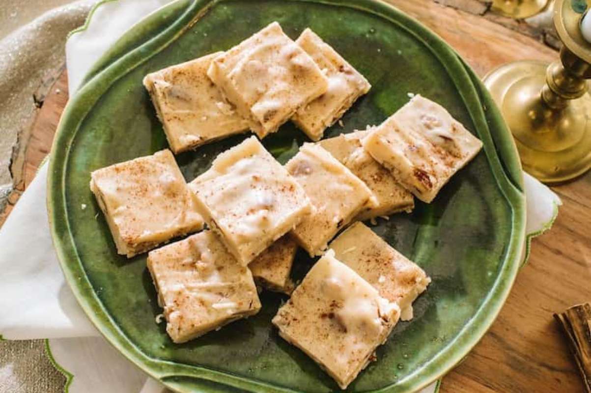 Butter Pecan Bourbon Fudge + Video.