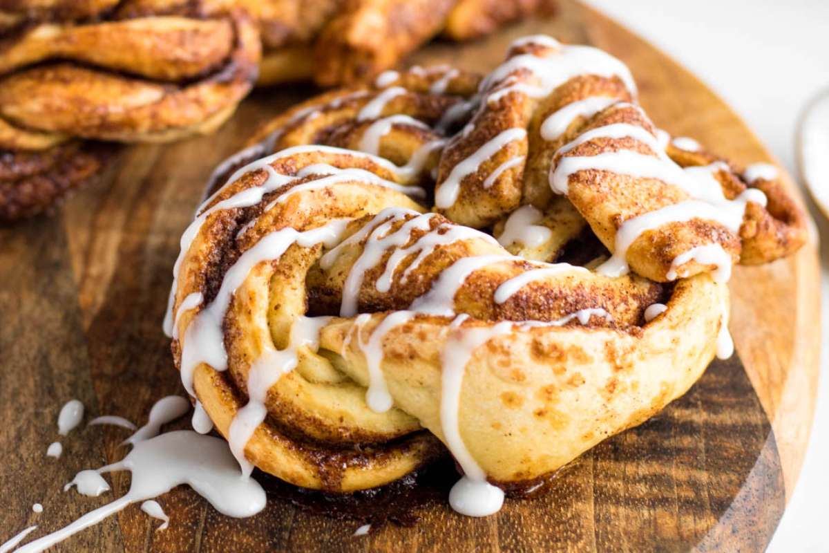 Cinnamon Twists | Braided Buns.