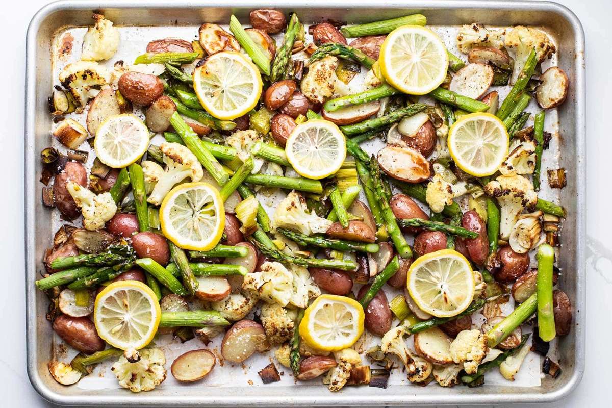 Roasted Vegetables (My Favorite Spring Version!).