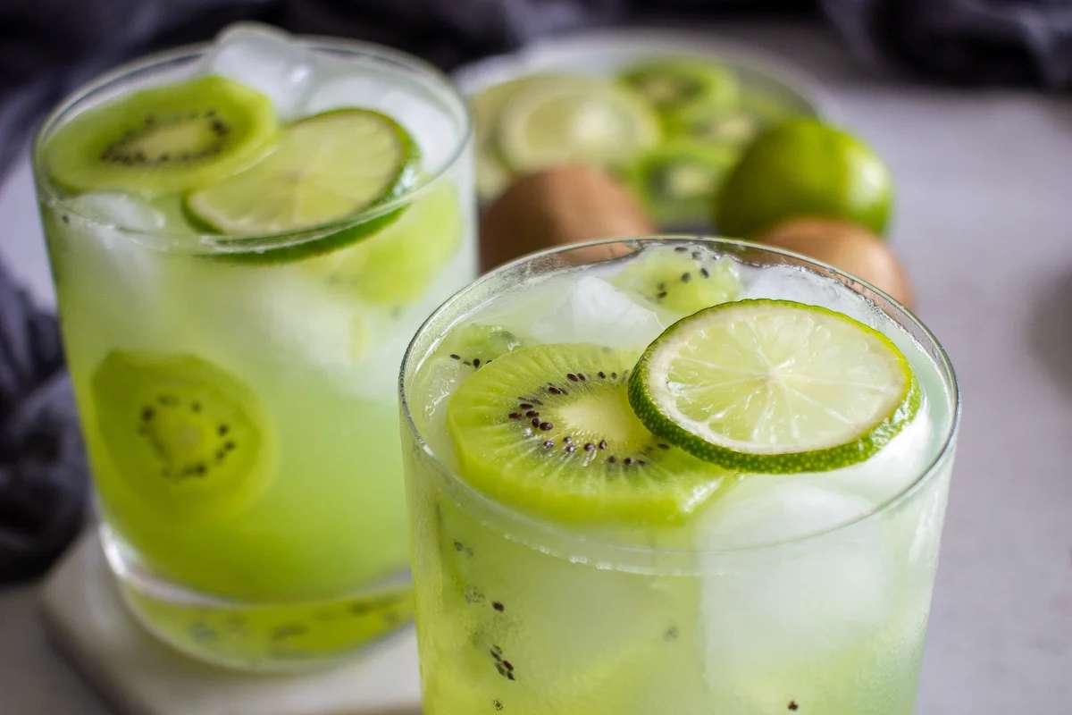 The Best Kiwi & Lime Vodka Sour Recipe.