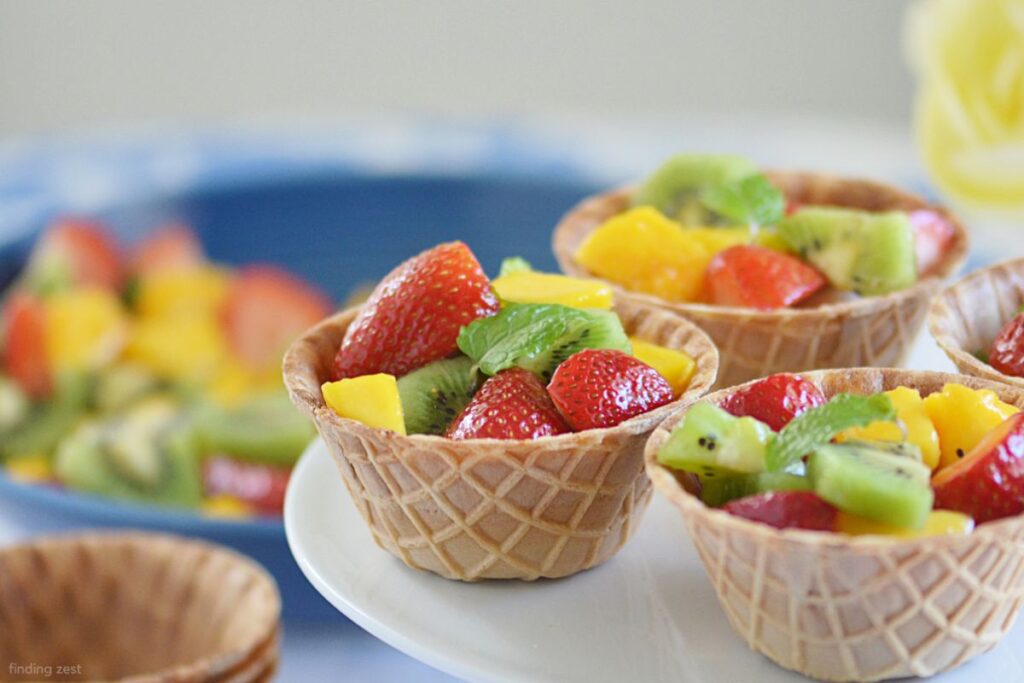 Tropical Fruit Salad. 