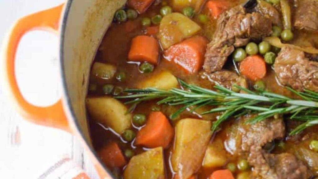 Apple Cider Beef Stew.
