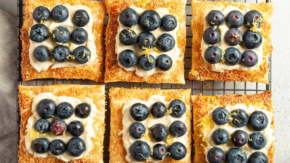 Blueberry Tartlets.