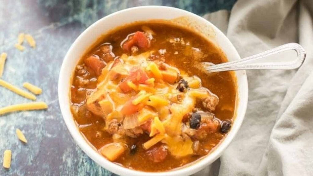 Healthy Turkey Chili.
