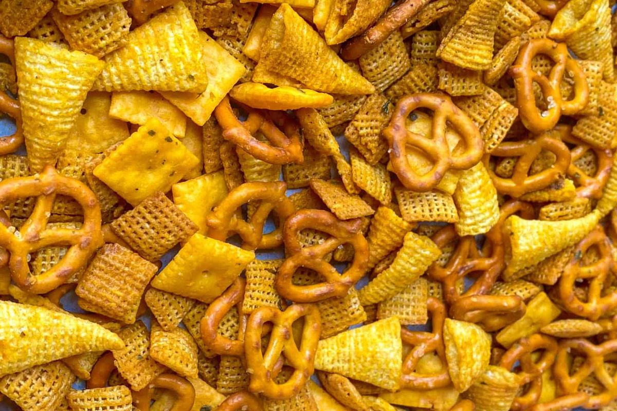 Buffalo Ranch Chex Mix.