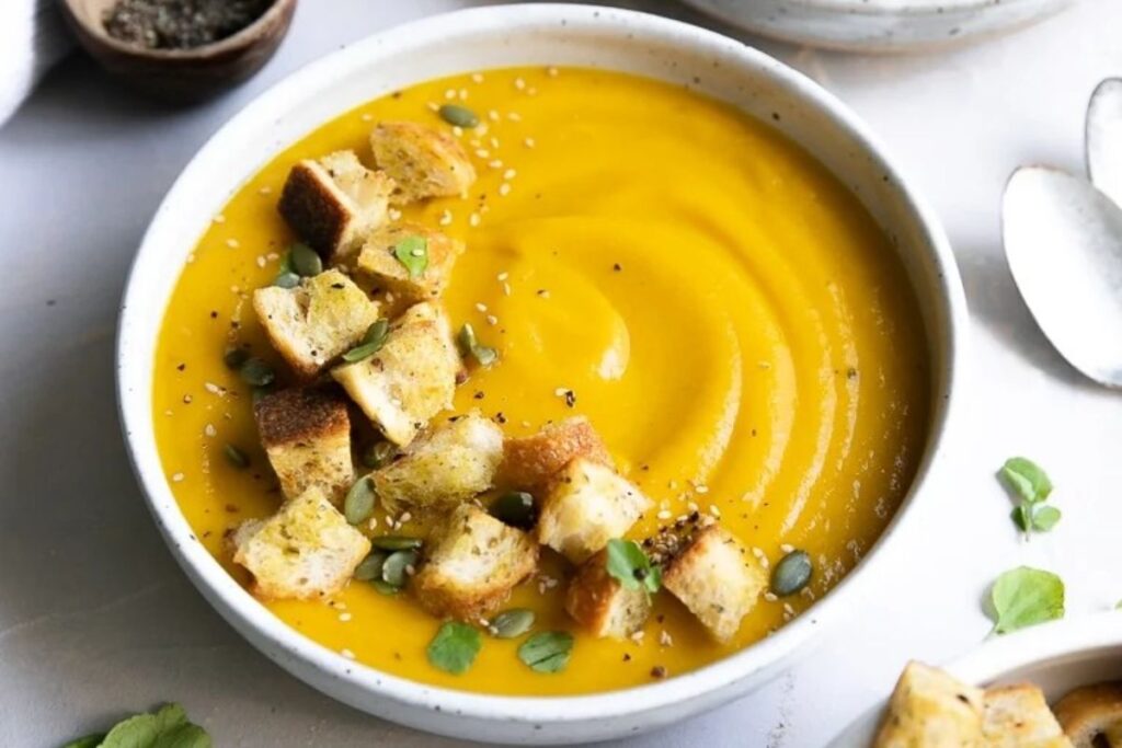 Butternut Squash Soup (Stovetop And Slow Cooker).