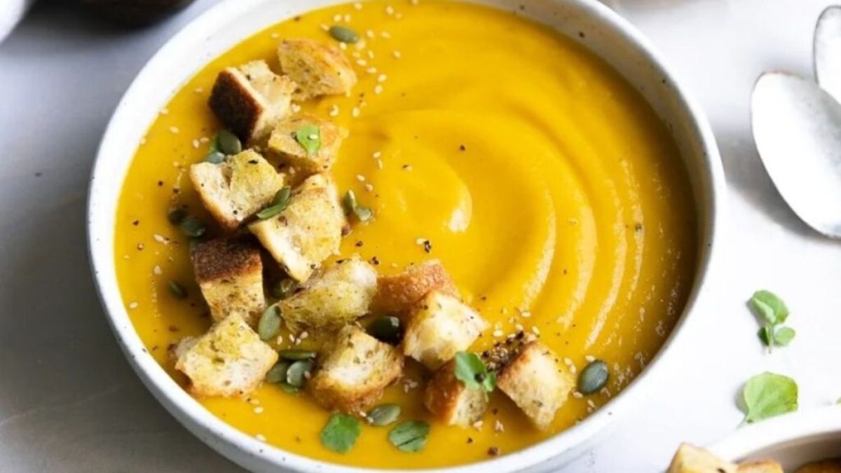 Butternut Squash Soup (Stovetop And Slow Cooker).