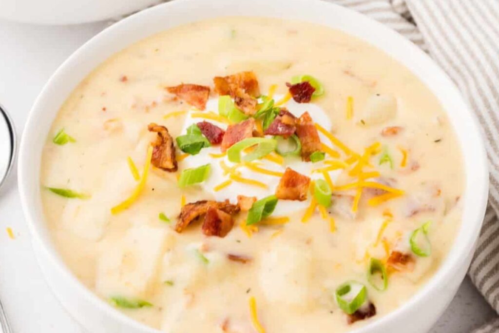 Crockpot Potato Soup.