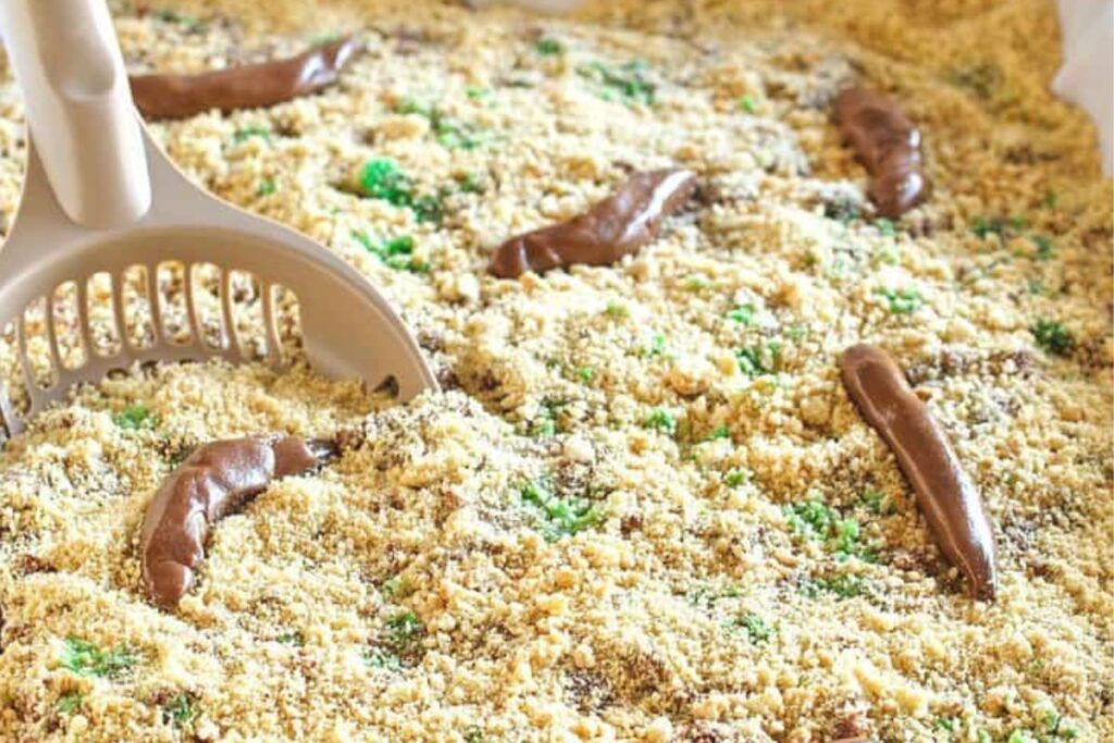 Easy Kitty Litter Cake.
