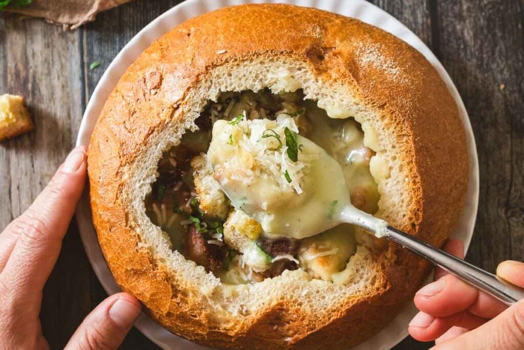 Garlic Soup. 