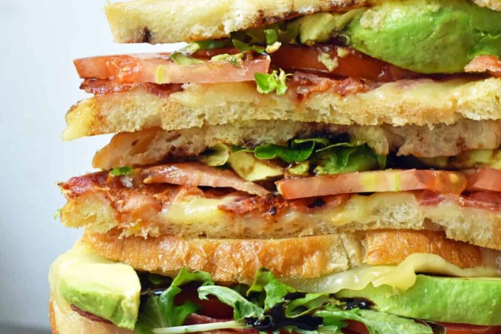 Grown Up Grilled Cheese Sandwich.