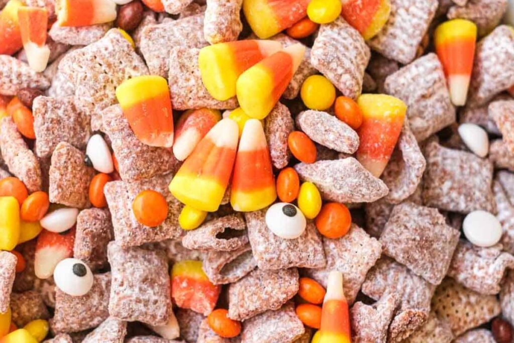 Halloween Puppy Chow.