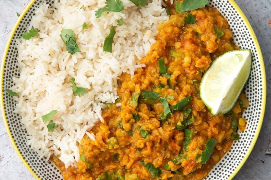 Low-Fat Lentil Curry (Slow Cooker).