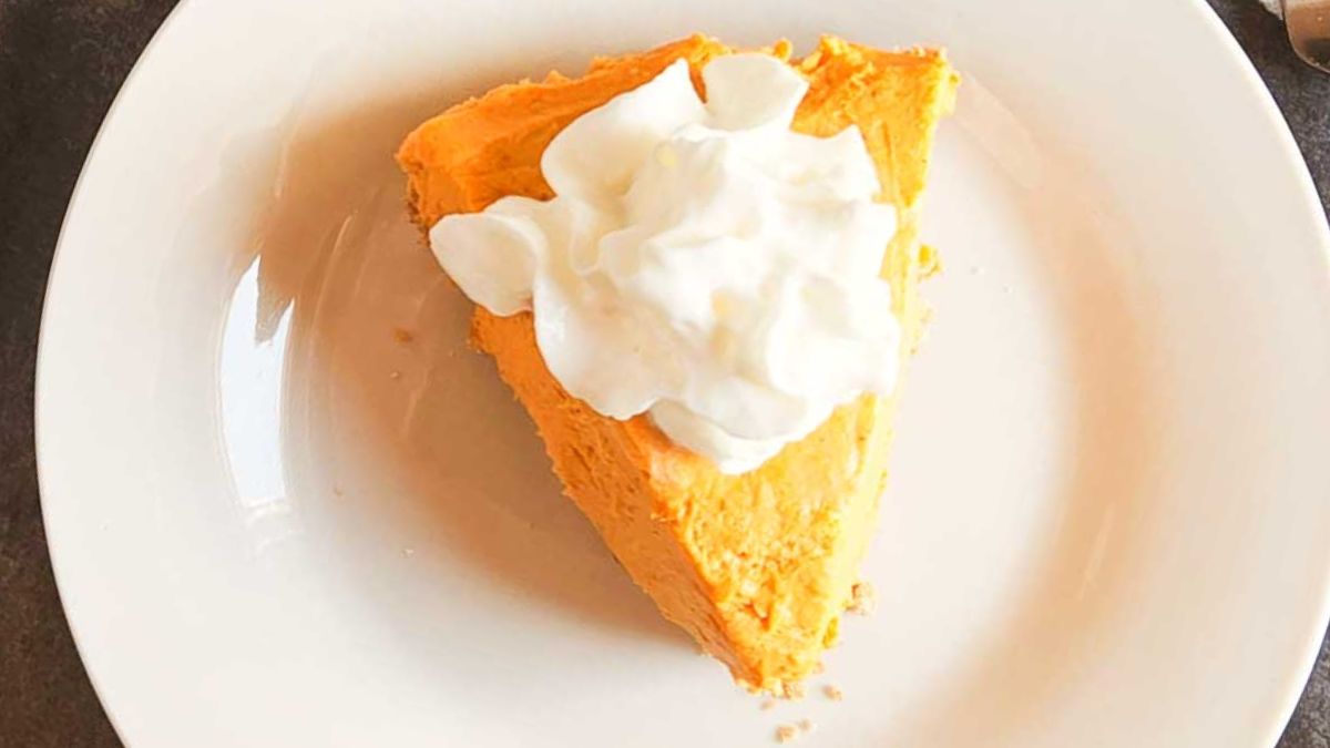 No Bake Pumpkin Cheesecake