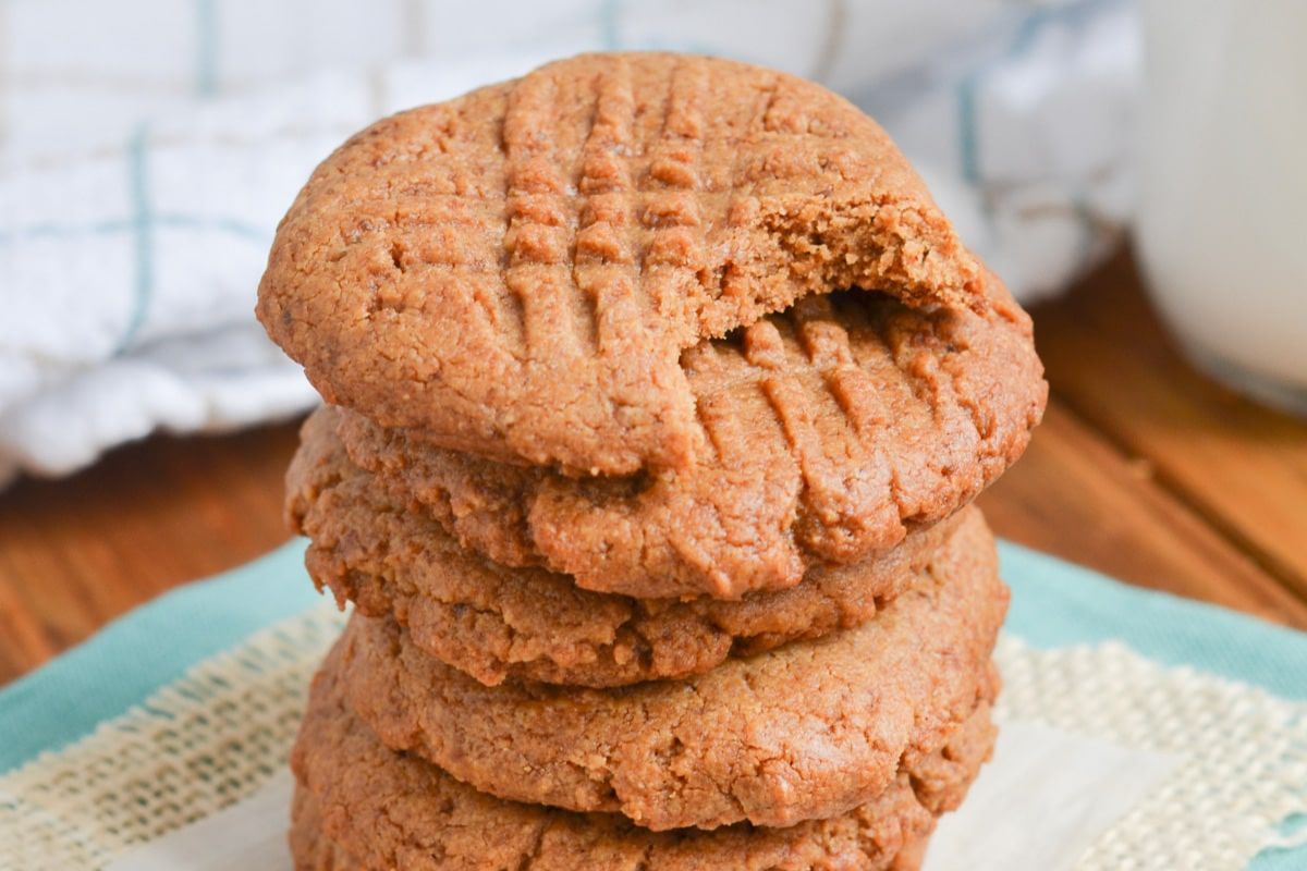 Peanut Butter Cookies. 