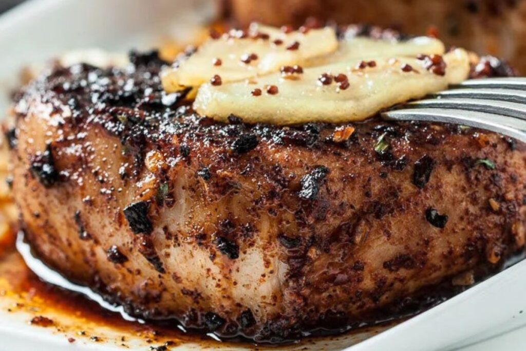 Saucy Apple Pork Chops. 