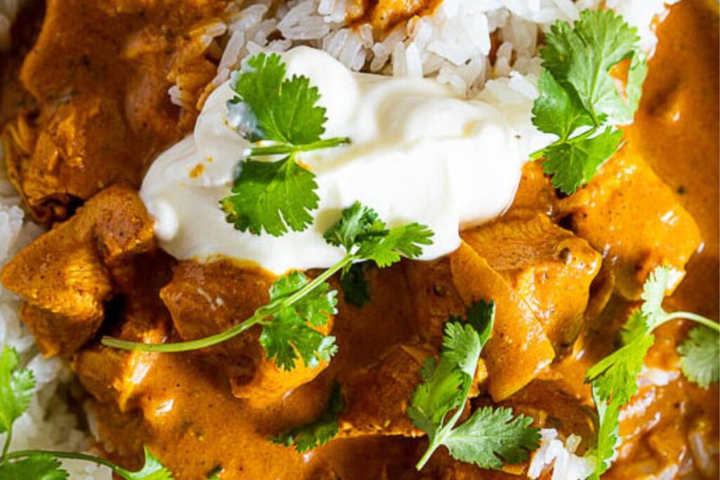 Slow Cooker Butter Chicken.