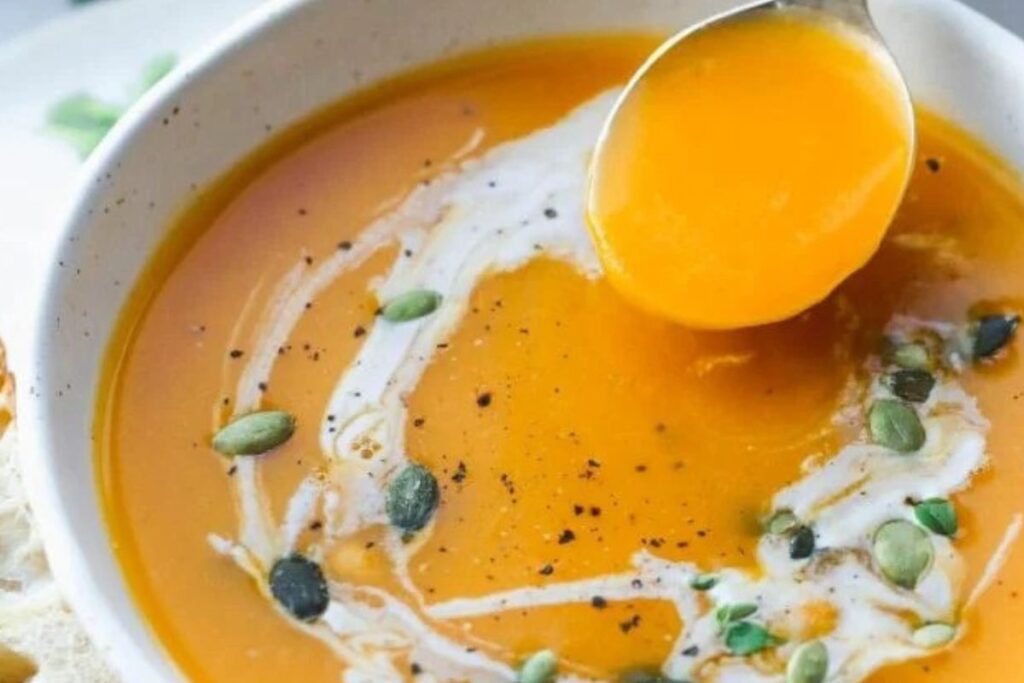 Slow Cooker Butternut Squash Soup.