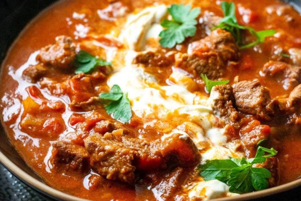 Slow Cooker Goulash.