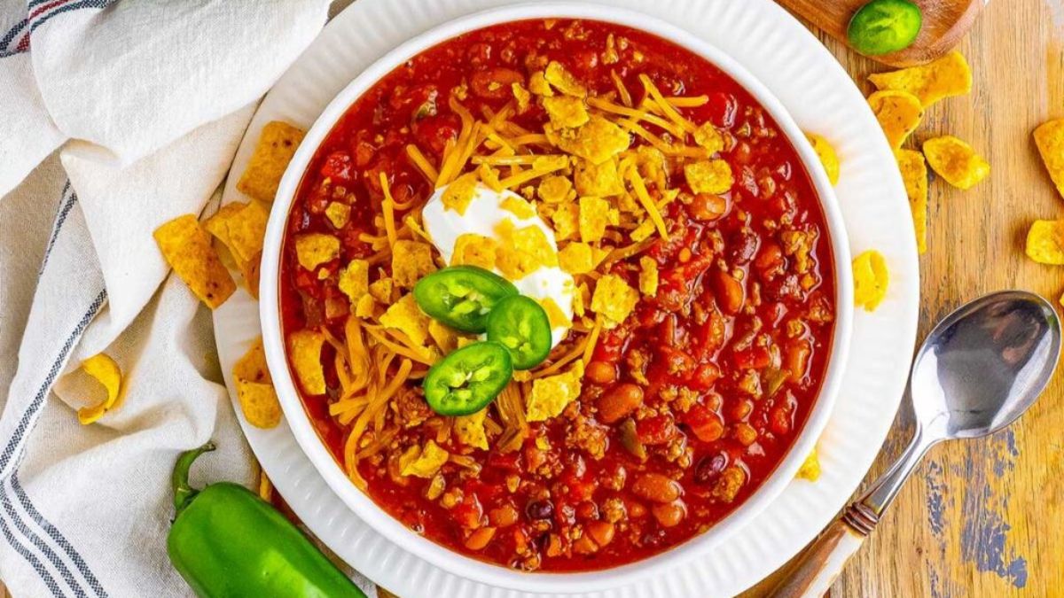 Slow Cooker Chili.