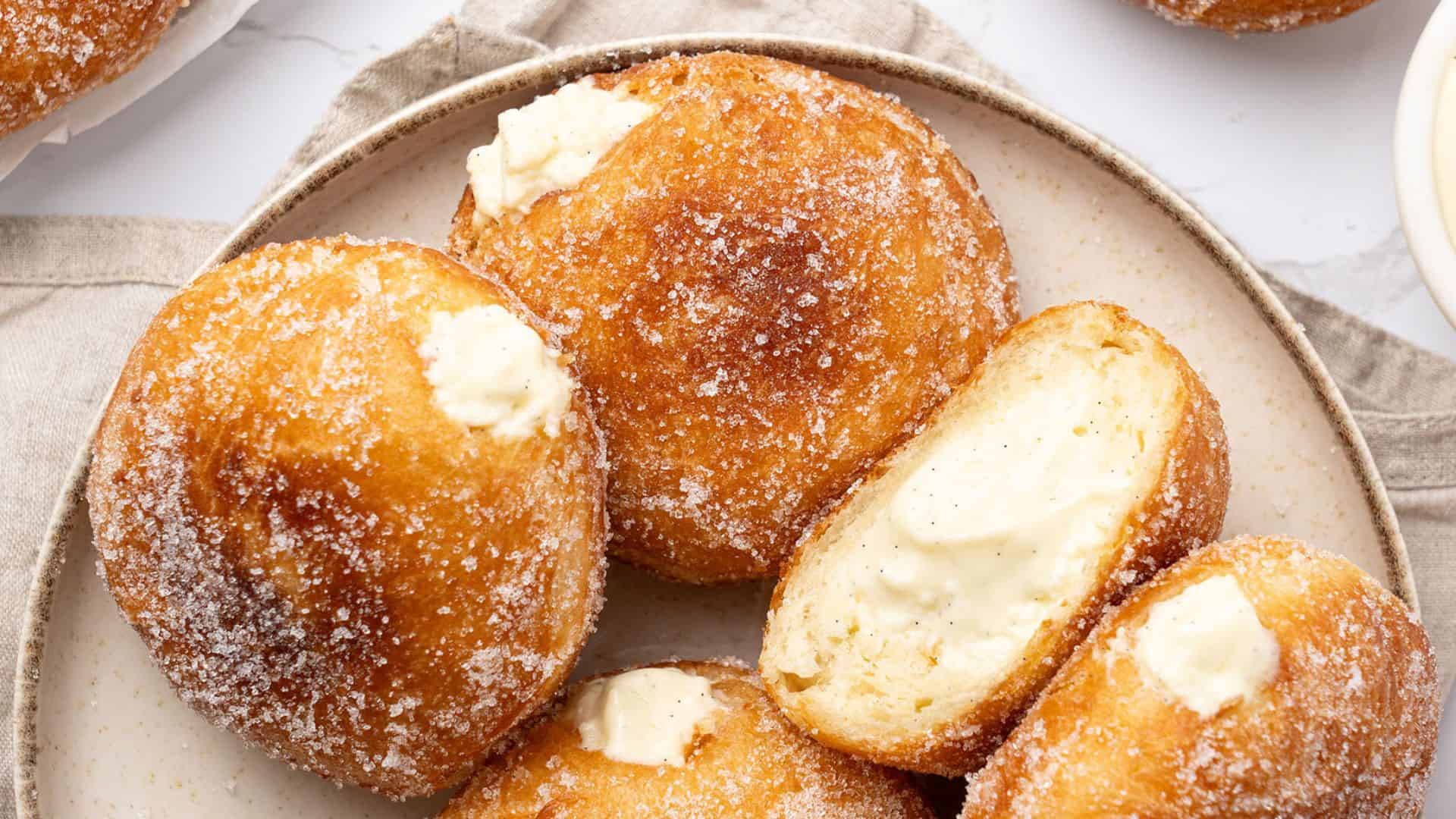 bavarian cream donuts