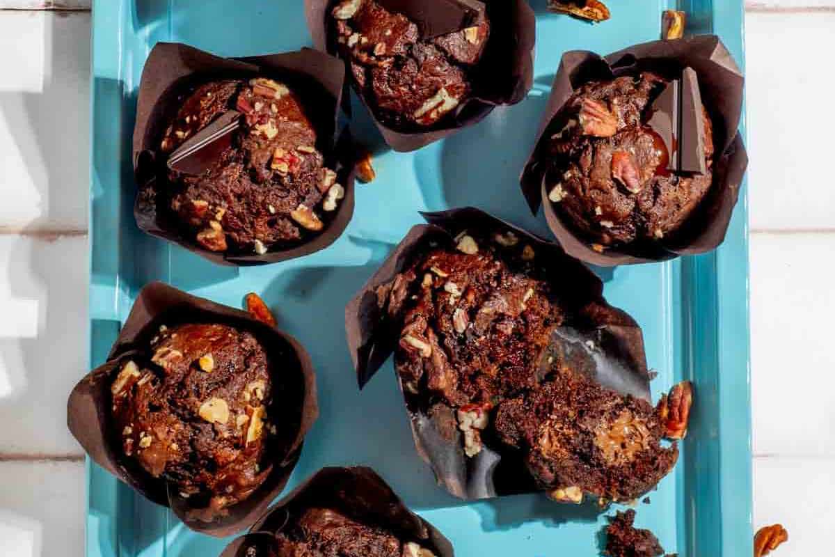 Banana Chocolate Chunk Muffins.