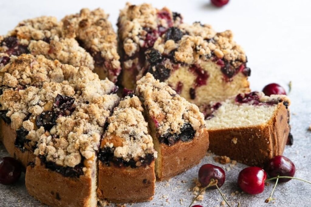 Cherry Coffee Cake Recipe.