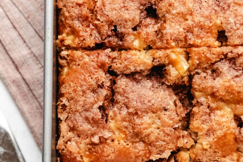 Cinnamon Apple Cake.