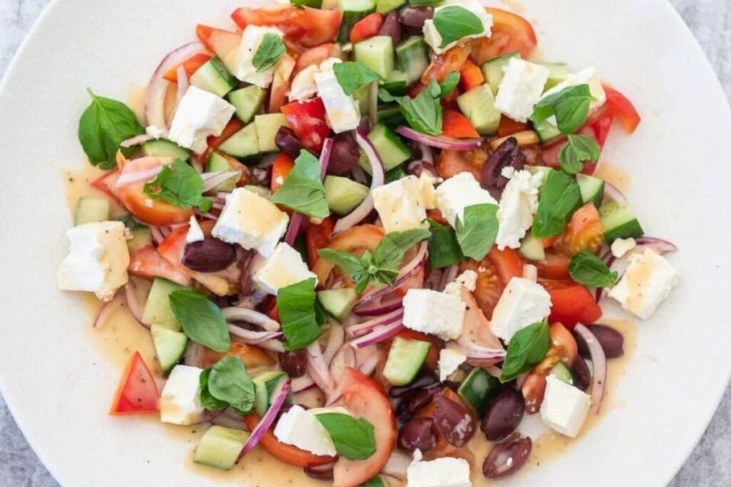 Classic Greek Salad.