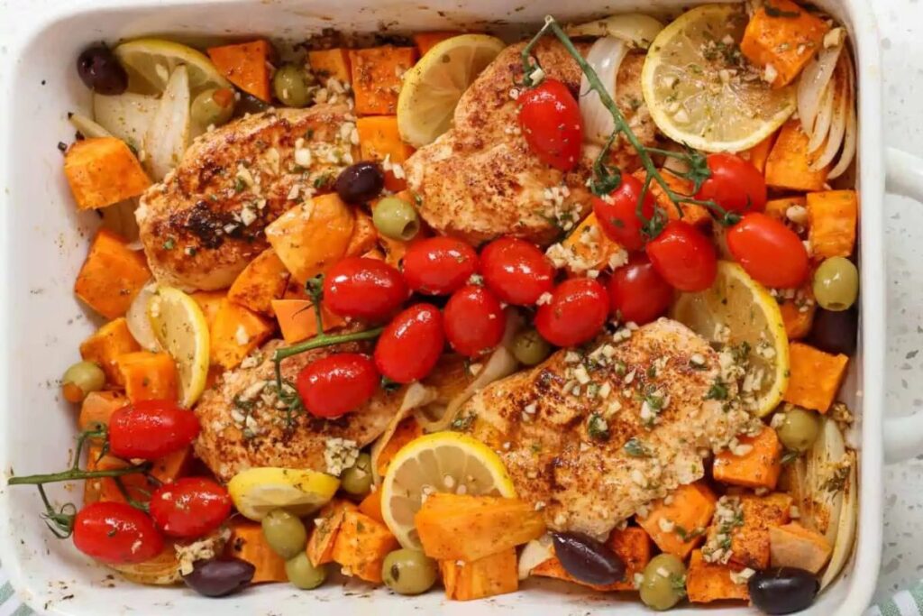 Easy Greek Chicken. 