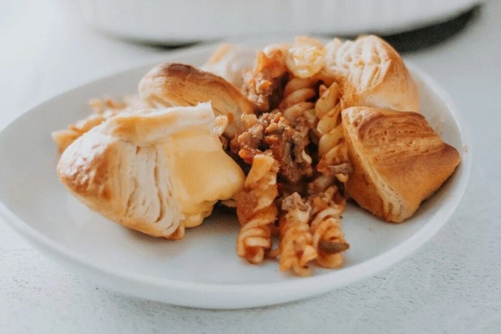 Easy Sloppy Joe Beef Casserole Recipe.