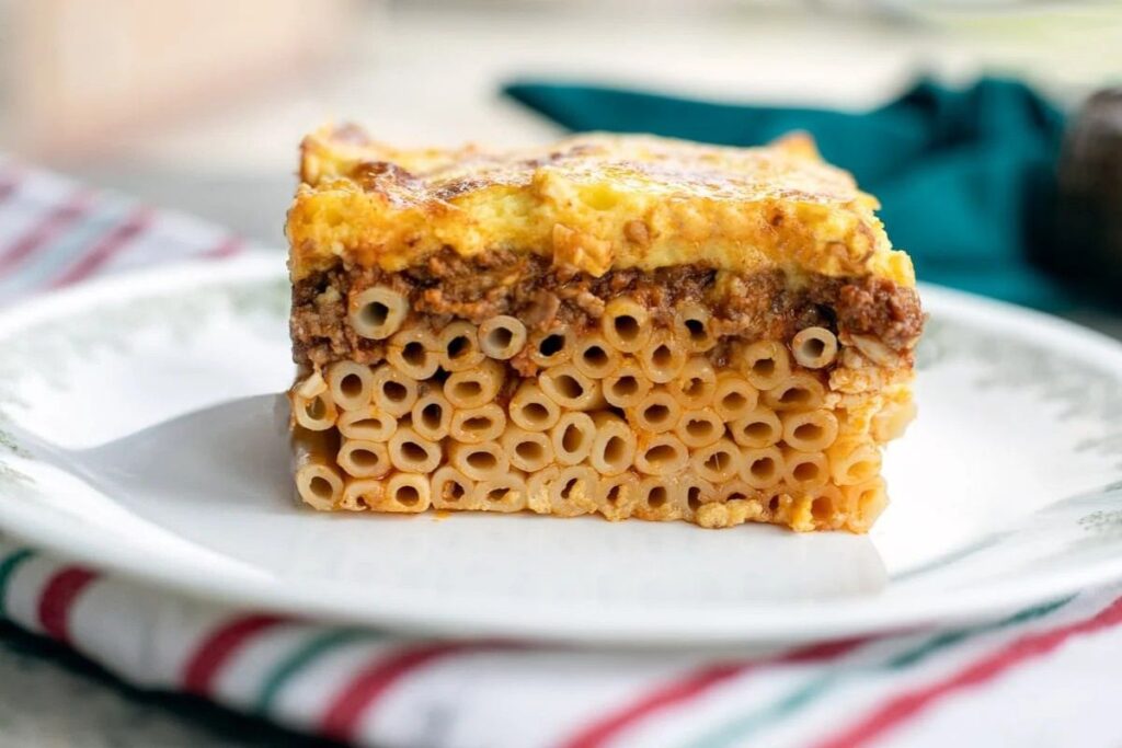 Greek Pastitsio Recipe. 