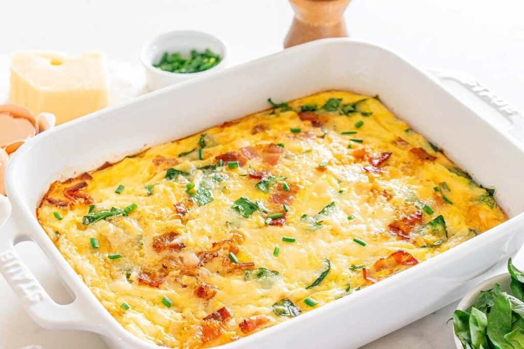 Hashbrown Breakfast Casserole. 