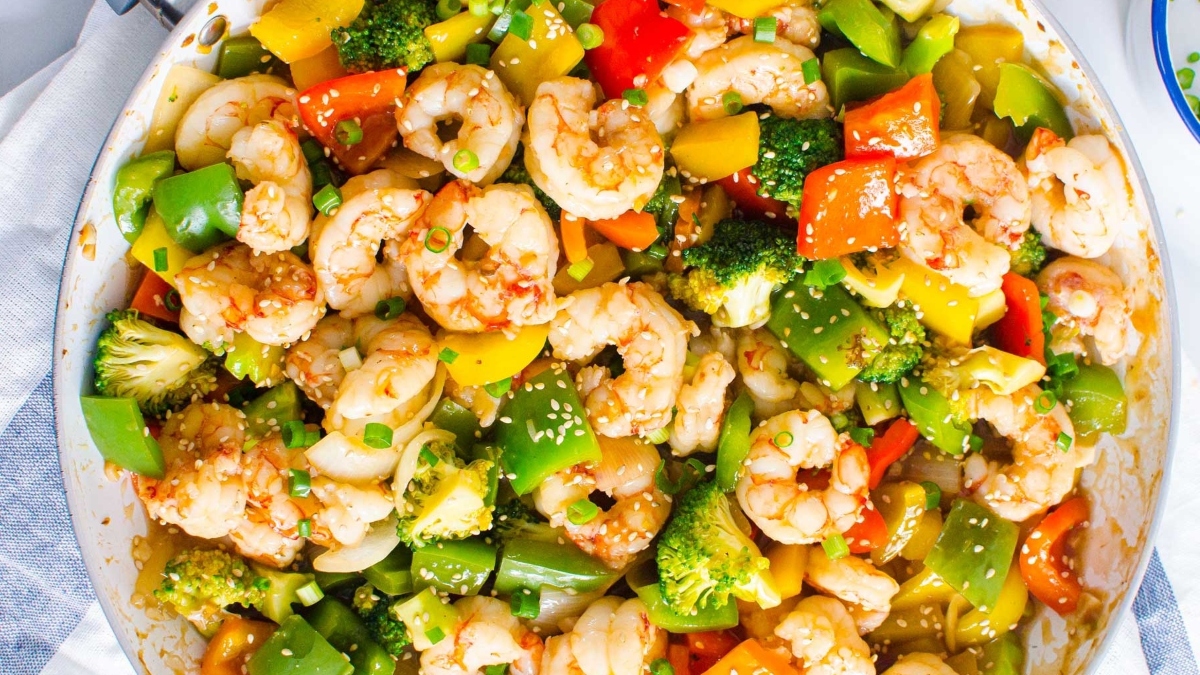 Keywords: Shrimp Stir Fry
