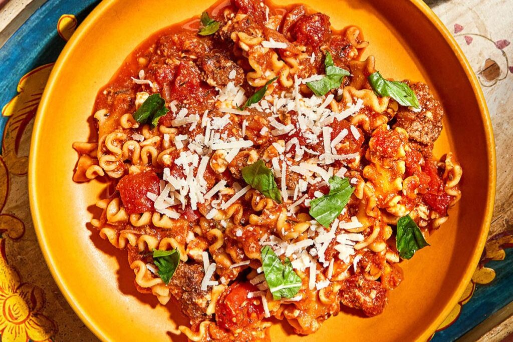 Lasagna Stew.
