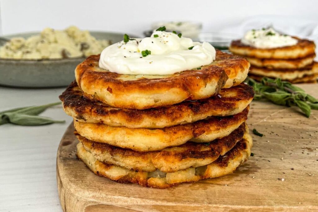 Mashed Potato Cakes.