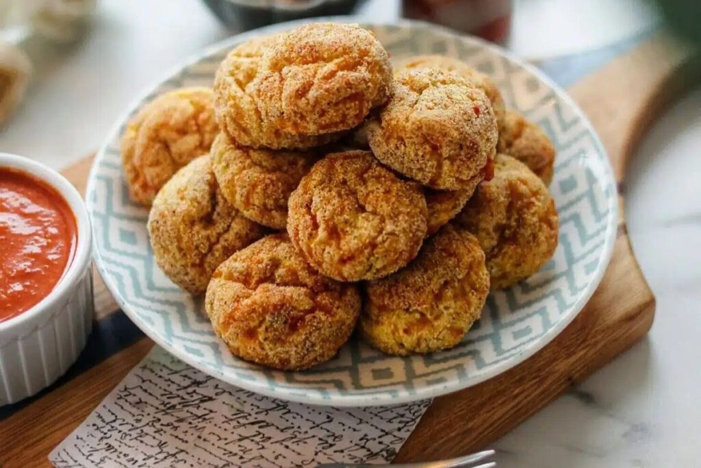Oven-Baked Potato Cheese Balls