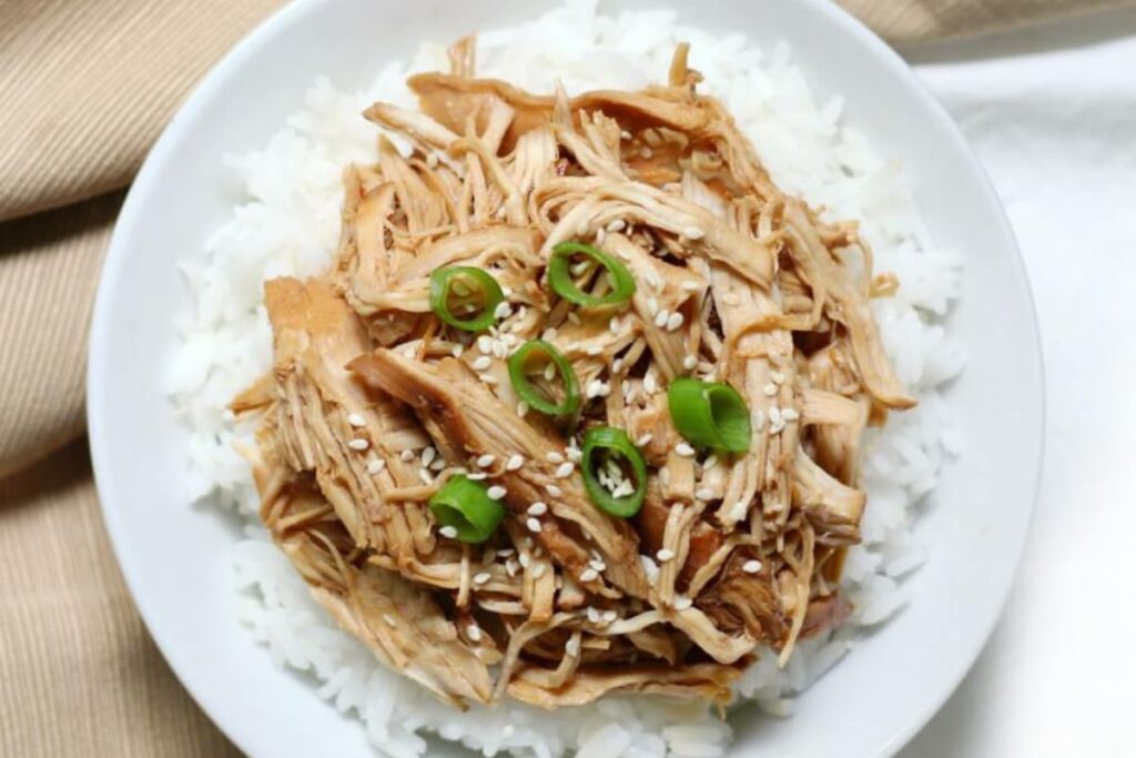 Slow Cooker Teriyaki Chicken. 