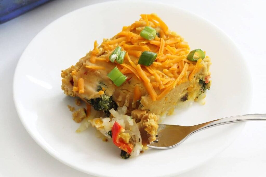 Vegan Breakfast Casserole.